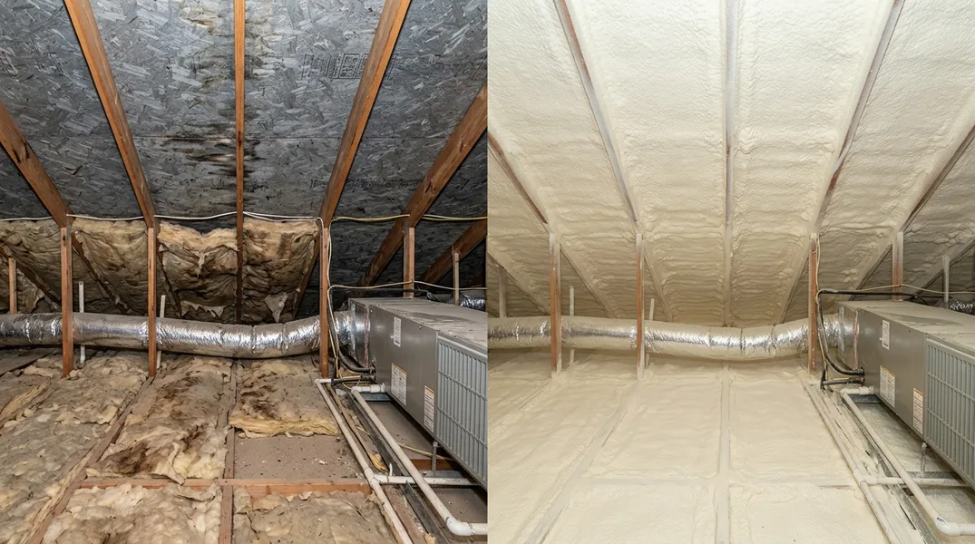 Result spray foam insulation in McKinney - Mckinney Spray Foam Insulation